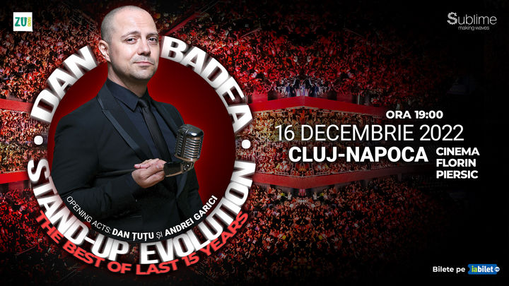 Cluj-Napoca: Stand-up Comedy cu Dan Badea - Stand-up Evolution