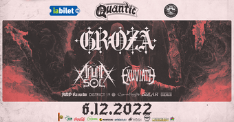 GROZA  - The Redemptive End Tour - Balkans 2022 -