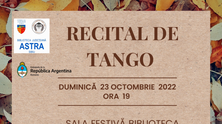 Sibiu: Recital de Tango
