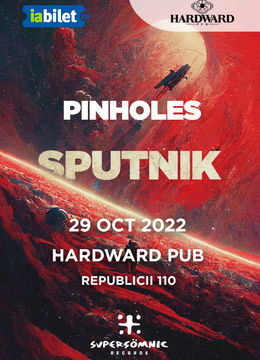 Cluj-Napoca: Pinholes - Sputnik lansare vinil@Hardward Pub