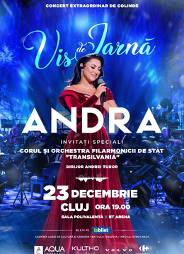 Cluj-Napoca: Concert Andra – Vis de iarna!