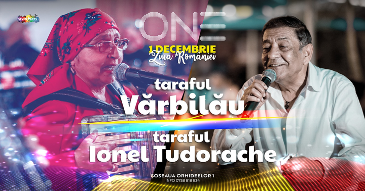 Taraful Vărbilău & Taraful Ionel Tudorache la One Club