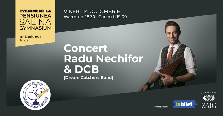Turda: Concert Radu Nechifor & Dream Catchers Band