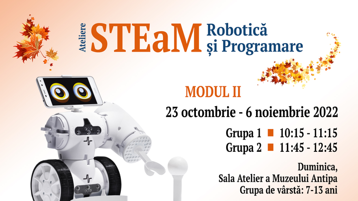 Ateliere STEaM - Robotică și Programare