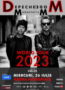 Concert Depeche Mode si HÆLOS la Bucuresti pe Arena Nationala