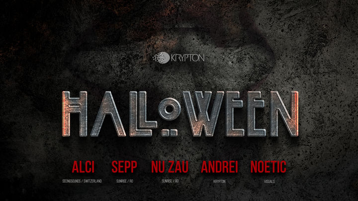 Craiova: Krypton Halloween w. Alci, Sepp, Nu Zau, Andrei, Noetic