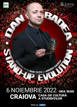 Craiova: Stand-up Comedy cu Dan Badea - Stand-up Evolution
