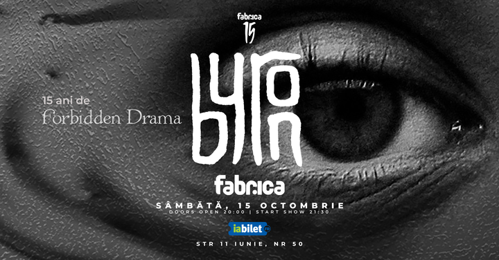 byron - concert aniversar 15 ani de Forbidden Drama la Fabrica