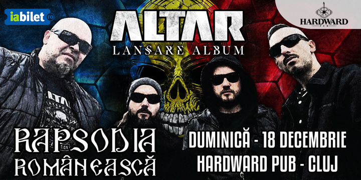Cluj-Napoca: Altar - lansare album LIVE@Hardward Pub