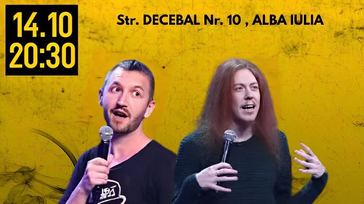 Alba Iulia: Stand up comedy Toba & Mirea