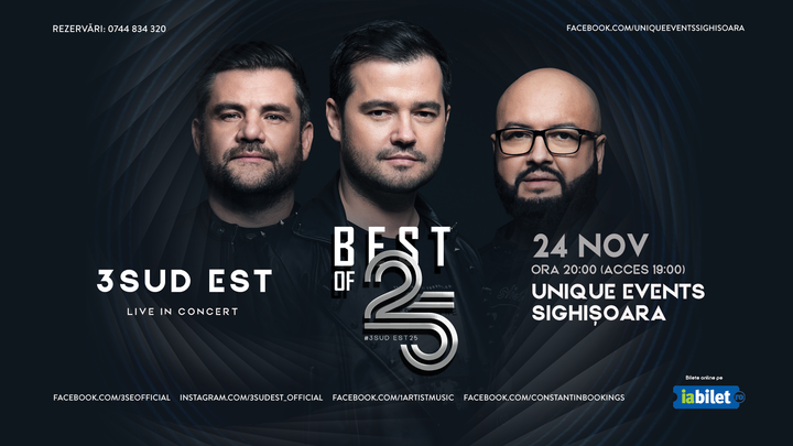 Sighișoara: Concert 3 Sud Est  - "BEST OF 25"