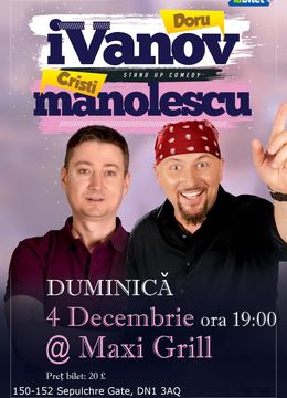 Doncaster: Stand-up Comedy - Doru Ivanov si Cristi Manolescu