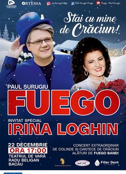Bacau: Concert Fuego - Invitat Irina Loghin