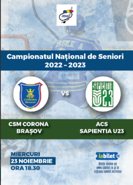 Corona Brașov – ACS Sapienția U23