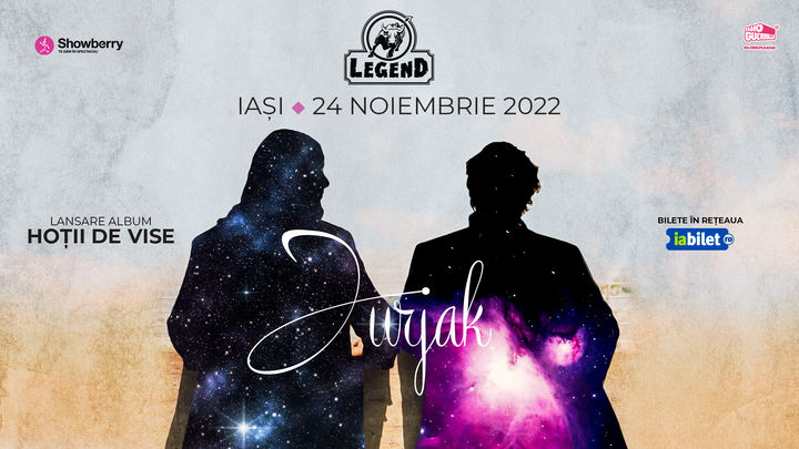 Iasi: Concert Jurjak - Lansare album ‚Hoții de vise’