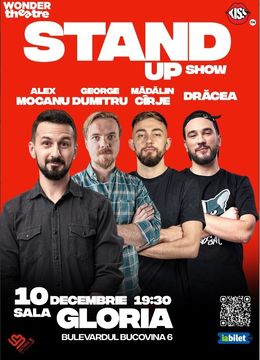 Stand Up Comedy cu Alex Mocanu, Drăcea, Mădălin Cîrje si George Dumitru