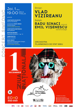 Sibiu: Concert Simfonic de Ziua Națională a României
