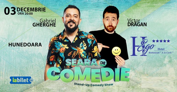 Hunedoara: Stand Up Comedy | Gabriel Gherghe și Victor Drăgan
