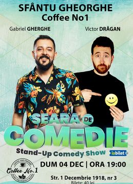 Sfantu Gheorghe: Stand Up Comedy | Gabriel Gherghe și Victor Drăgan