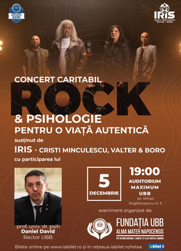 Iris - Concert Caritabil Rock & Psihologie