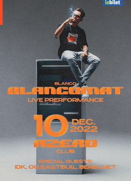 Blanco - Blancomat / / Lansare Album