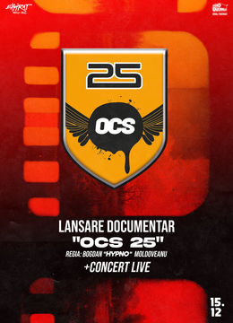 Omul Cu Şobolani • Lansare documentar 'OCS 25' + Concert • Expirat • 15.12