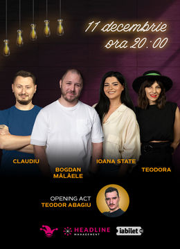 The Fool: Stand-up comedy cu State, Mălăele, Claudiu și Teodora