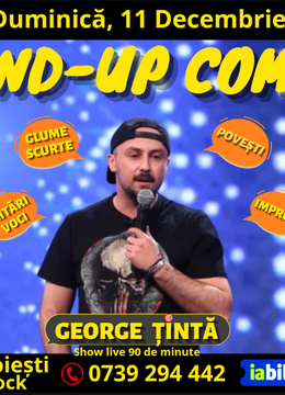 Ploiesti: Stand-up Comedy cu George Țintă @ Irish Pub Ploiești - The ShamRock