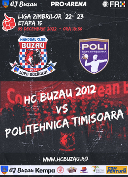 HC Buzău vs. Politehnica Timisoara