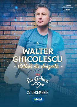 Sibiu: Concert Walter Ghicolescu La Arhive Sibiu