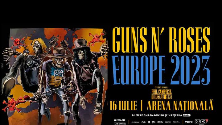 Concert Guns N' Roses pe Arena Nationala din Bucuresti