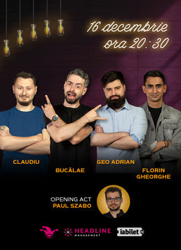 The Fool: Stand-up comedy cu Bucălae, Geo, Claudiu și Florin