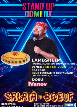 Lambsheim: Stand up comedy cu Doru iVanov