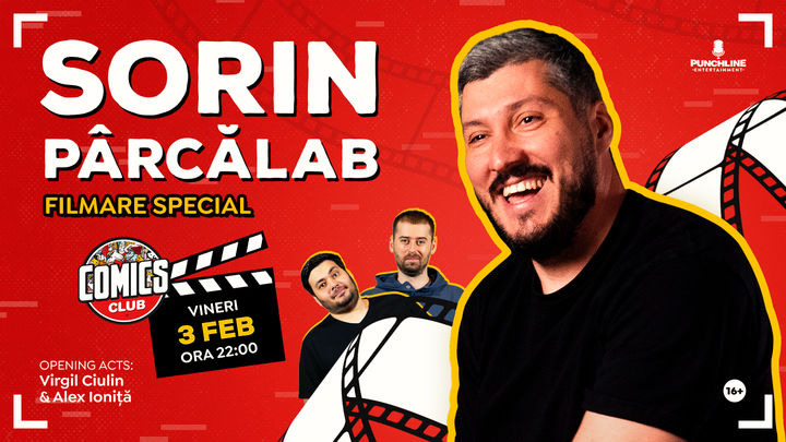 Sorin Pârcălab - Filmare Special la ComicsClub Show 2