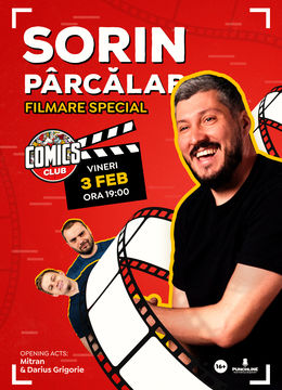 Sorin Pârcălab - Filmare Special la ComicsClub Show 1