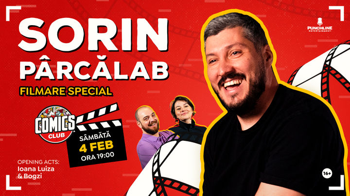 Sorin Pârcălab - Filmare Special la ComicsClub Show 3