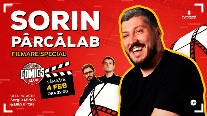 Sorin Pârcălab - Filmare Special la ComicsClub Show 4