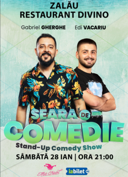 Zalău: Stand Up Comedy | Gabriel Gherghe si Edi Vacariu