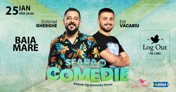 Baia Mare: Stand Up Comedy | Gabriel Gherghe si Edi Vacariu