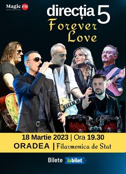 Oradea: Direcția 5 - Forever Love Tour 2023