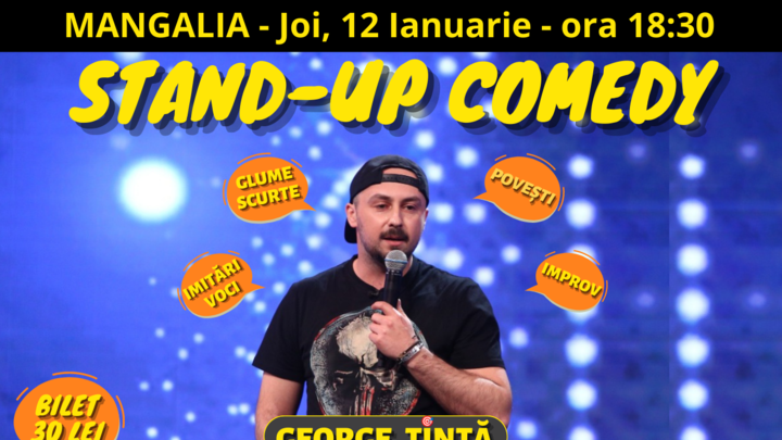Mangalia: Stand-up Comedy cu George Țintă @ La Pirați
