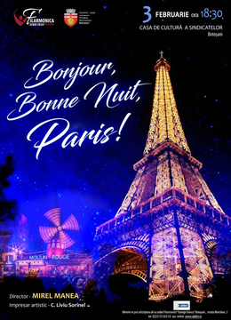 Botosani: "Bonjour, bonne nuit, Paris"