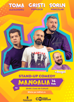 Mangalia: Stand-up Comedy cu Toma, Cristi și Sorin