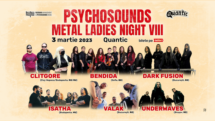 Psychosounds Metal Ladies Night VIII