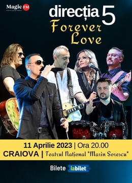 Craiova: Direcția 5 - Forever Love Tour 2023