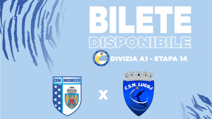 Divizia A1 - Volei feminin, Etapa 14: CSM București vs CSM Lugoj