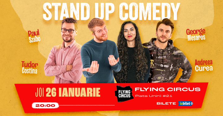 Cluj: Stand-up Comedy Show @ Flying Circus