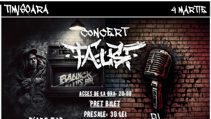 Timisoara: Concert Faust @D'arc Bar