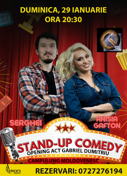Campulung Moldovenesc: Serghei & Anisia Gafton - Stand Up Comedy