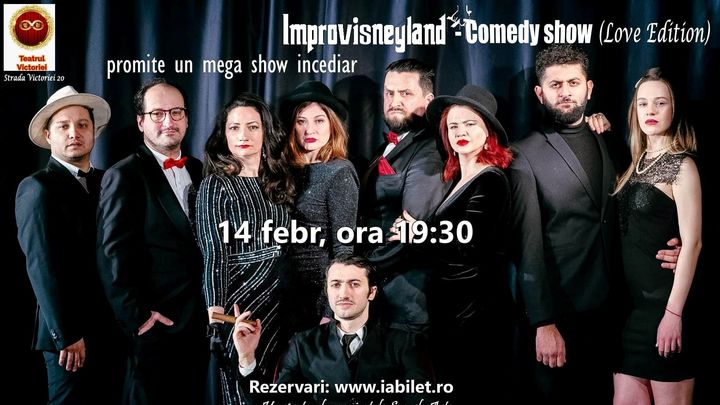 Pitesti: Improvisneyland- Comedy show (Love Edition)